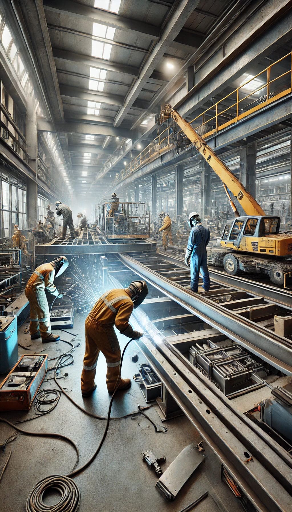 DALL·E 2025-03-25 01.19.04 - A highly realistic human-like image of a metal fabrication workshop